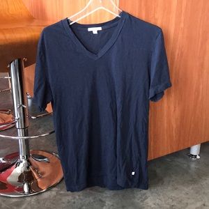 Men’s James Perse Navy V neck tee